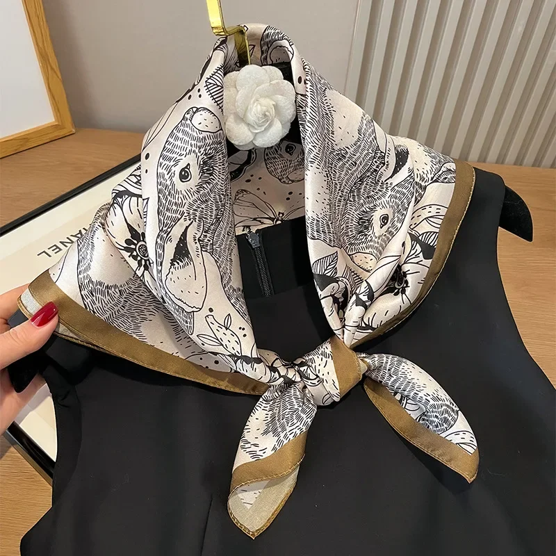 100% Silk Square For Women Cla - огляд і ціна Shawl Wrap Winter