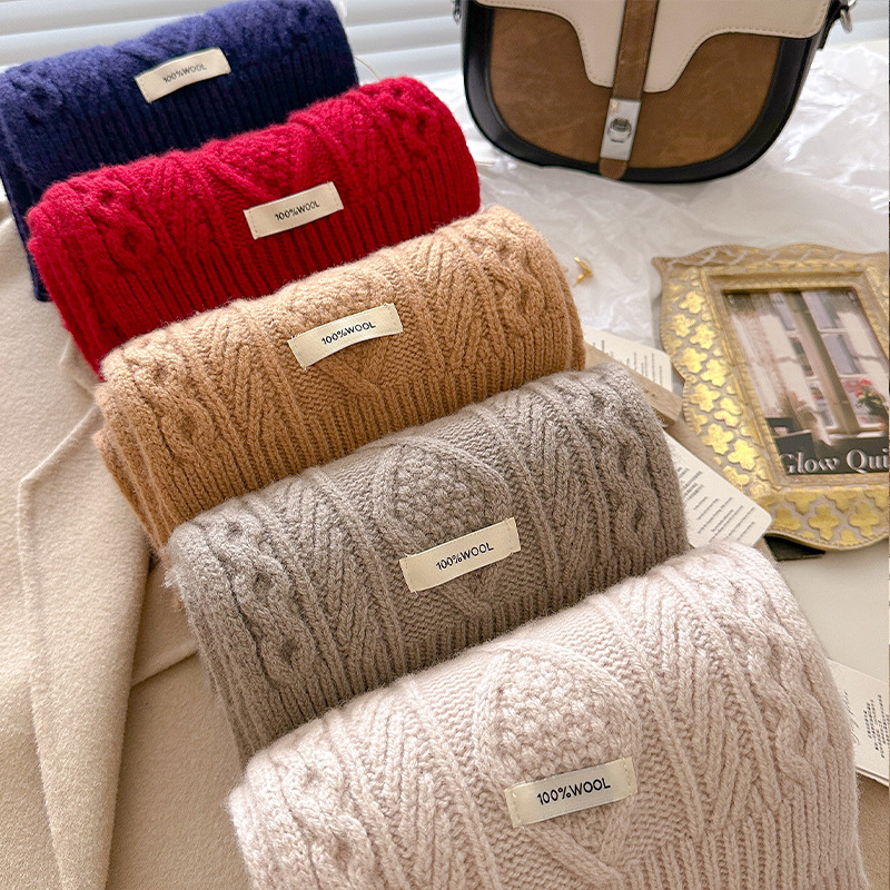 Luxury 100% Wool Scarf Women M - огляд і ціна Shawl Wrap Winter