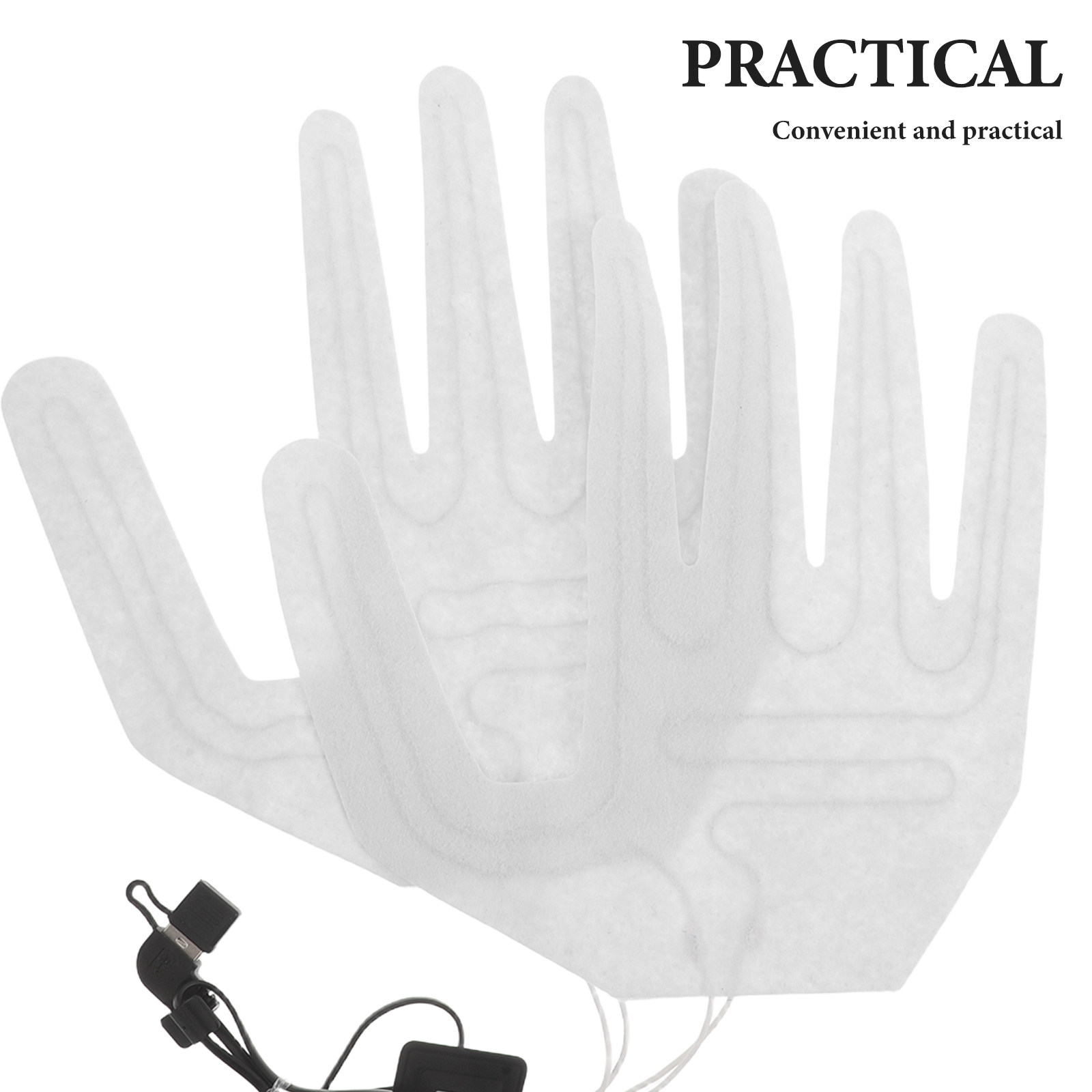 2Pcs Full Finger Electric Glov - огляд і ціна Hand Warmer Electric