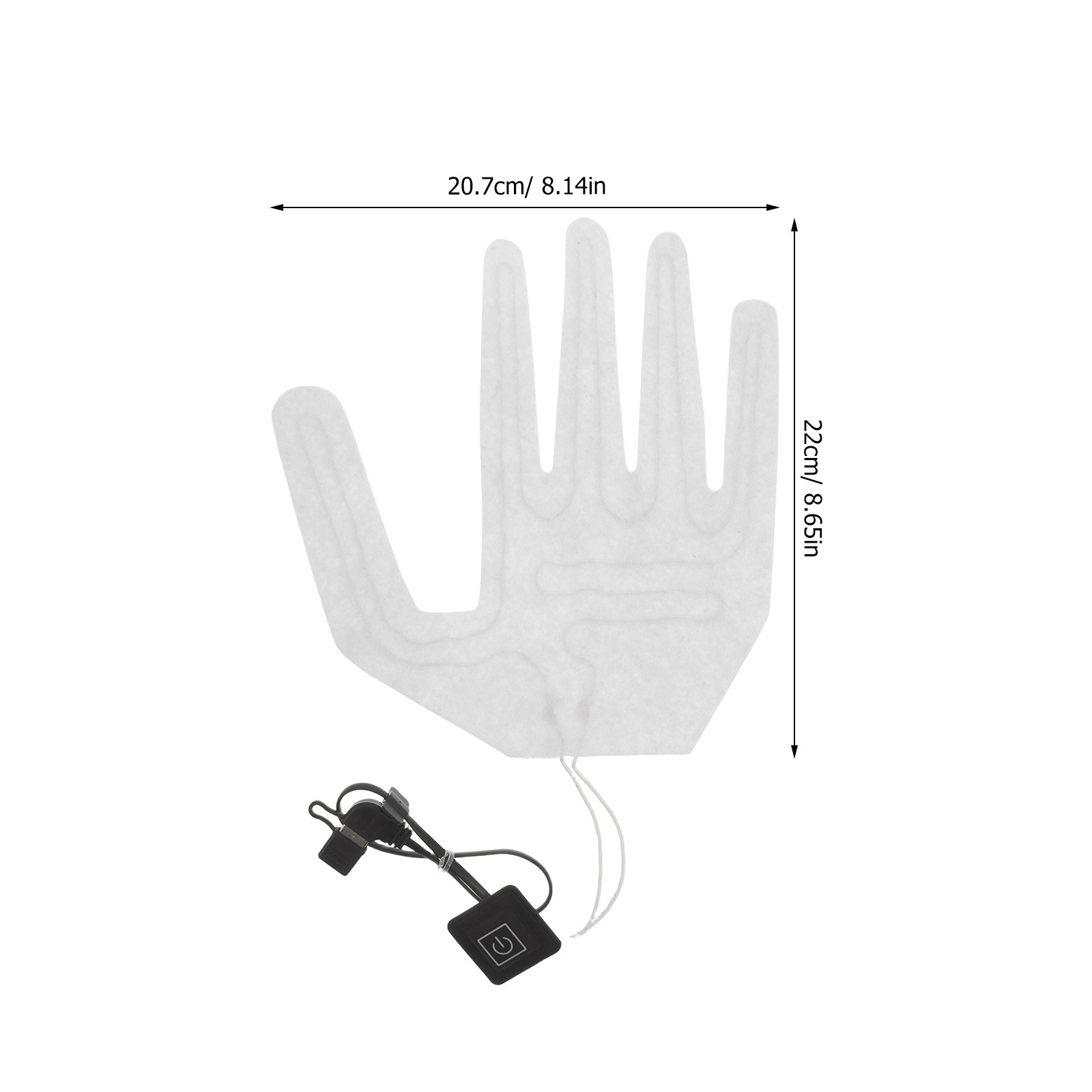 2Pcs Full Finger Electric Glov - огляд і ціна Hand Warmer Electric